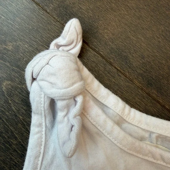 Tucker + Tate Pink to White Ombre Knot-Shoulder Tank - Picture 2 of 6